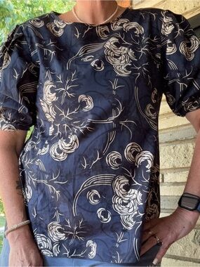 'S Max Mara Cotton Poplin Blouse